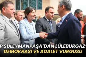 CHP Süleymanpaşa İlçe Başkanlığı’ndan Lüleburgaz’da demokrasi ve adalet vurgusu 9 Süleymanpaşa haberleri - CHP Süleymanpaşa İlçe Başkanlığı’ndan Lüleburgaz’da demokrasi ve adalet vurgusu