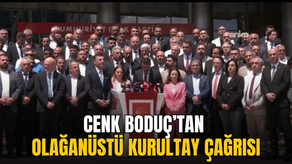 Cenk Boduç haberleri - Cenk Boduç’tan olağanüstü kurultay çağrısı