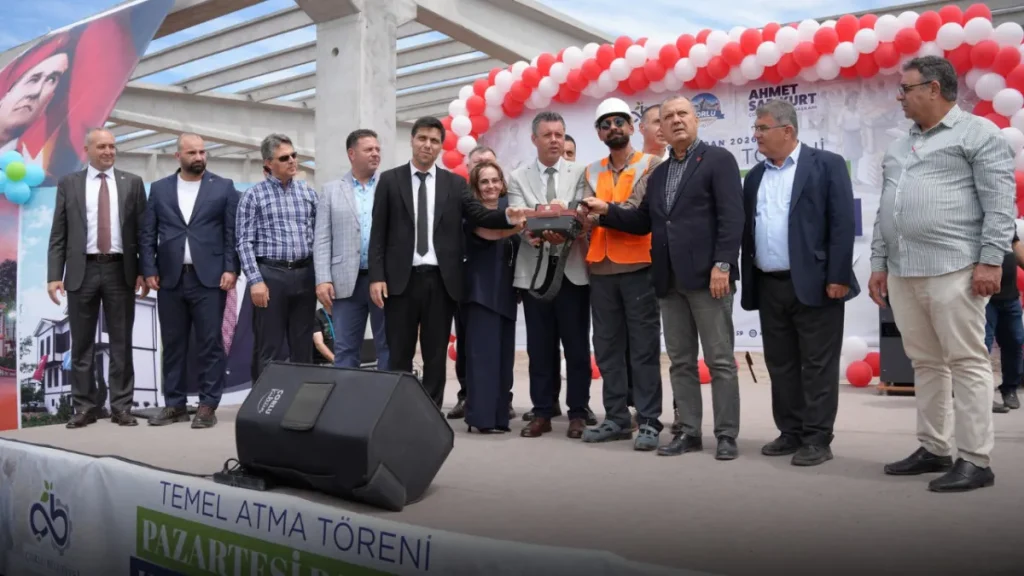 Çorlu’da Pazartesi Pazarı Kapalı Pazar Yeri’nin temeli atıldı 4 Çorlu haberleri - Çorlu’da Pazartesi Pazarı Kapalı Pazar Yeri’nin temeli atıldı
