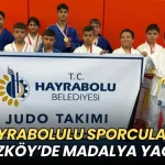 Tekirdağ haberleri - Hayrabolulu sporculara Çerkezköy’de madalya yağmuru