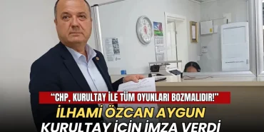 CHP'li Aygun'dan kurultay için imza: CHP, kurultay ile tüm oyunları bozmalıdır! 1 Tekirdağ haberleri - CHP'li Aygun'dan kurultay için imza: CHP, kurultay ile tüm oyunları bozmalıdır!
