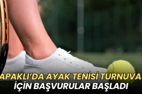 Tekirdağ haberleri - Kapaklı’da Ayak Tenisi Turnuvası için başvurular başladı