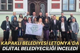Tekirdağ haberleri - Kapaklı Belediyesi Letonya’da dijital belediyeciliği inceledi