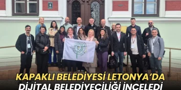 Tekirdağ haberleri - Kapaklı Belediyesi Letonya’da dijital belediyeciliği inceledi