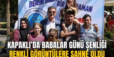 Kapaklı’da Babalar Günü şenliği renkli görüntülere sahne oldu 20 Kapaklı haberleri - Kapaklı’da Babalar Günü şenliği renkli görüntülere sahne oldu