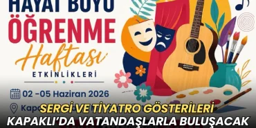 Tekirdağ haberleri - Sergi ve tiyatro gösterileri Kapaklı’da vatandaşlarla buluşacak