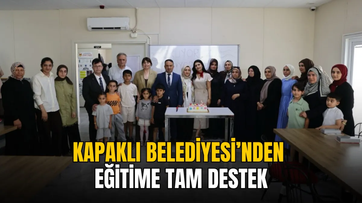 Kapaklı Belediyesi’nden eğitime tam destek
