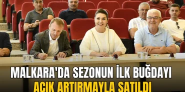 Malkara'da sezonun ilk buğdayı açık artırmayla satıldı 5 Malkara haberleri - Malkara'da sezonun ilk buğdayı açık artırmayla satıldı