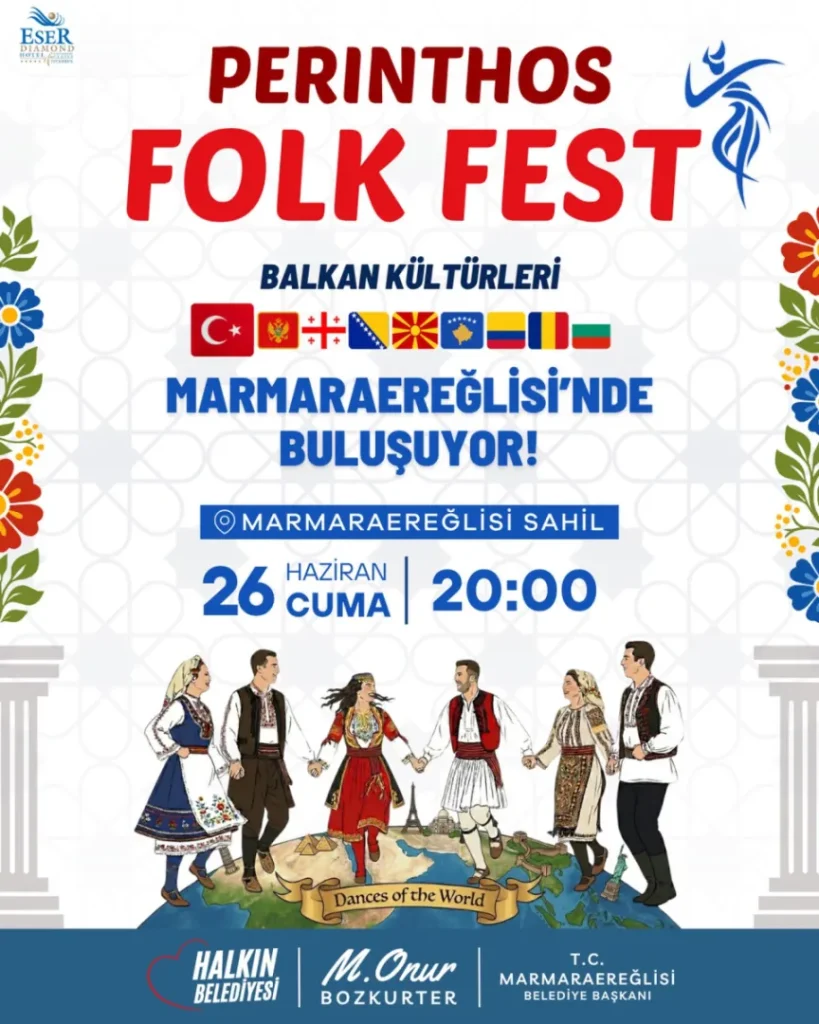 Marmaraereğlisi haberleri - Marmaraereğlisi’nde Balkan kültürleri buluşuyor