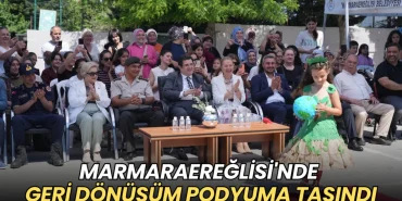 Marmaraereğlisi haberleri - Marmaraereğlisi'nde geri dönüşüm podyuma taşındı