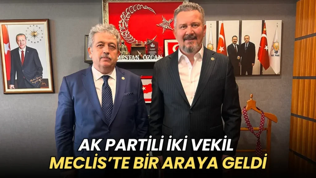 Tekirdağ haberleri - Mestan Özcan, Kayseri Milletvekili Bayar Özsoy’u TBMM’de ağırladı