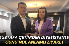 Kapaklı haberleri - Mustafa Çetin’den Diyetisyenler Günü’nde anlamlı ziyaret