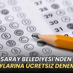 Saray haberleri - Saray Belediyesi’nden YKS adaylarına ücretsiz deneme sınavı