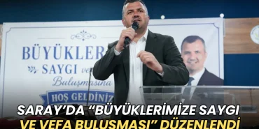 Saray haberleri - Saray’da “Büyüklerimize Saygı ve Vefa Buluşması” düzenlendi
