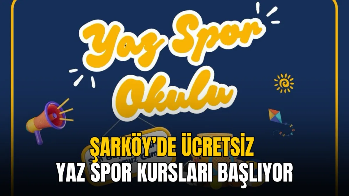 Şarköy’de ücretsiz yaz spor kursları başlıyor