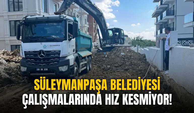 Süleymanpaşa Belediyesi hafta sonu mesaisini sahada sürdürdü 11 Süleymanpaşa haberleri - Süleymanpaşa Belediyesi hafta sonu mesaisini sahada sürdürdü