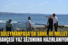 Süleymanpaşa haberleri - Süleymanpaşa’da sahil ve Millet Bahçesi yaz sezonuna hazırlanıyor