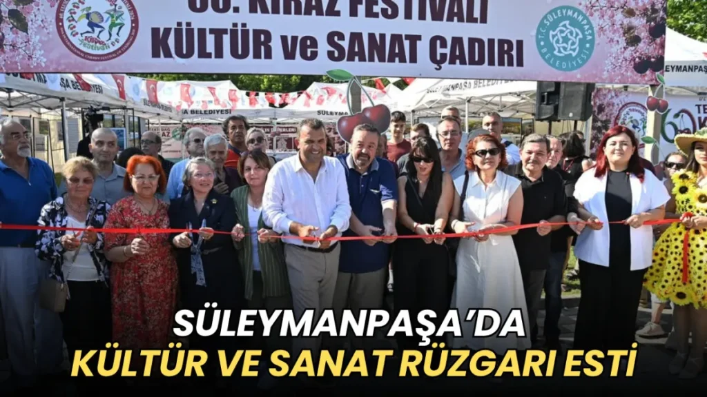 Süleymanpaşa haberleri - Süleymanpaşa’da kültür ve sanat rüzgarı esti
