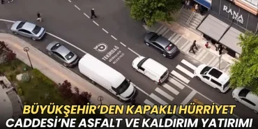 Tekirdağ haberleri - Tekirdağ Büyükşehir’den Kapaklı Hürriyet Caddesi’ne asfalt ve kaldırım yatırımı