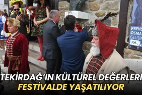 Tekirdağ’ın kültürel değerleri festivalde yaşatılıyor 8 Süleymanpaşa haberleri - Tekirdağ’ın kültürel değerleri festivalde yaşatılıyor