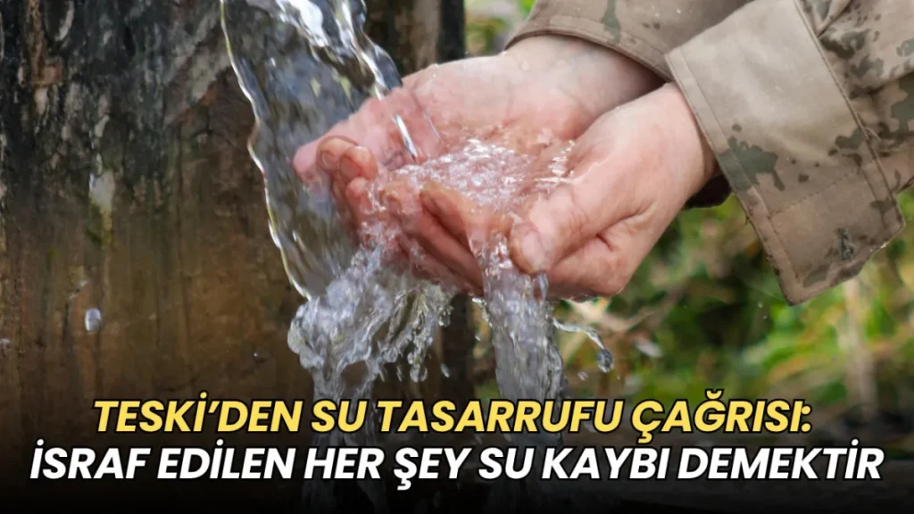 Tekirdağ haberleri - TESKİ’den su tasarrufu çağrısı: İsraf edilen her şey su kaybı demektir