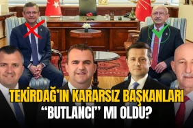 Tekirdağ haberleri - Tekirdağ'ın kararsız başkanları "butlancı" mı oldu?