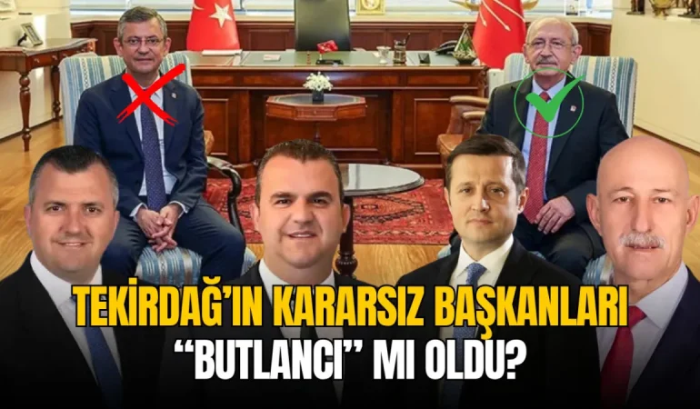 Tekirdağ haberleri - Tekirdağ'ın kararsız başkanları "butlancı" mı oldu?