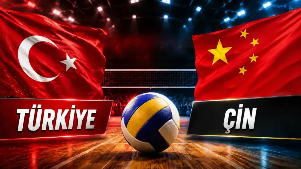 türkiye çin voleybol maçı izle