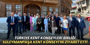 Türkiye Kent Konseyleri Birliği heyetinden Süleymanpaşa Kent Konseyi’ne ziyaret 10 Süleymanpaşa haberleri - Türkiye Kent Konseyleri Birliği heyetinden Süleymanpaşa Kent Konseyi’ne ziyaret