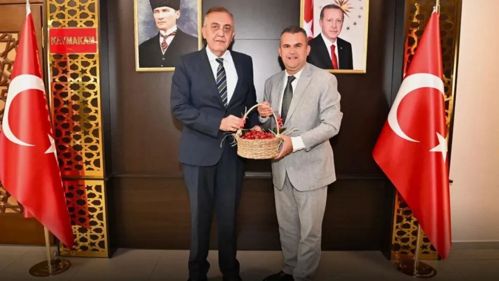 Tekirdağ haberleri - Volkan Nallar’dan Kaymakam Tunçer’e Kiraz Festivali daveti