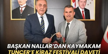 Volkan Nallar’dan Kaymakam Tunçer’e Kiraz Festivali daveti 3 Tekirdağ haberleri - Volkan Nallar’dan Kaymakam Tunçer’e Kiraz Festivali daveti