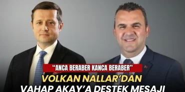 Volkan Nallar'dan Vahap Akay'a destek mesajı: "Anca beraber kanca beraber" 3 Tekirdağ haberleri - Volkan Nallar'dan Vahap Akay'a destek mesajı: "Anca beraber kanca beraber"