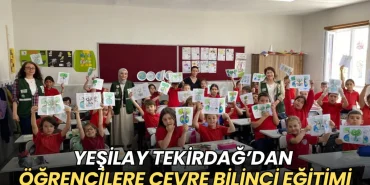 Yeşilay Tekirdağ’dan öğrencilere çevre bilinci eğitimi 10 Tekirdağ haberleri - Yeşilay Tekirdağ’dan öğrencilere çevre bilinci eğitimi
