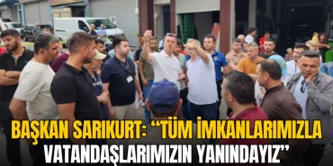 Çorlu haberleri - Ahmet Sarıkurt: Tüm imkanlarımızla vatandaşlarımızın yanındayız