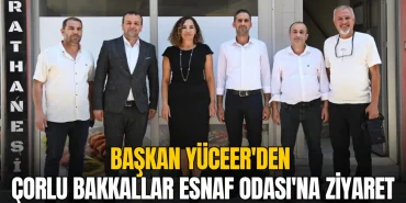 Candan Yüceer'den Çorlu Bakkallar Esnaf Odası'na ziyaret 8 Tekirdağ haberleri - Candan Yüceer'den Çorlu Bakkallar Esnaf Odası'na ziyaret
