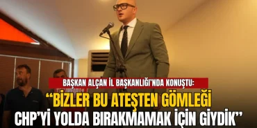 Hakkıcan Alçan: "Bu ateşten gömleği CHP'yi yolda bırakmamak için giydik" 10 Tekirdağ haberleri - Hakkıcan Alçan: "Bu ateşten gömleği CHP'yi yolda bırakmamak için giydik"