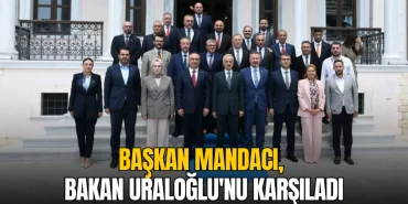 Süleymanpaşa haberleri - Nusret Mandacı, Bakan Abdulkadir Uraloğlu'nu Tekirdağ'da karşıladı