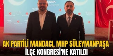 Süleymanpaşa haberleri - Nusret Mandacı, MHP Süleymanpaşa İlçe Kongresi'ne katıldı