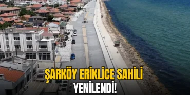 Şarköy Eriklice Sahili yenilendi! Bisiklet yolu ve çevre düzenlemesi tamamlandı 12 Şarköy haberleri - Şarköy Eriklice Sahili yenilendi! Bisiklet yolu ve çevre düzenlemesi tamamlandı