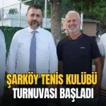 Şarköy haberleri - Şarköy'de tenis heyecanı başladı: Başkan Var'dan sporculara başarı mesajı