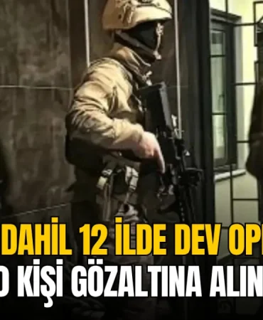Tekirdağ haberleri - Tekirdağ dahil 12 ilde dev operasyon! 50 kişi gözaltına alındı