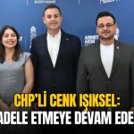 Tekirdağ haberleri - CHP'li Cenk Işıksel: "Mücadeleye devam edeceğiz"