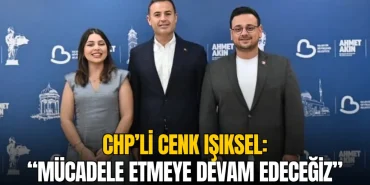 Tekirdağ haberleri - CHP'li Cenk Işıksel: "Mücadeleye devam edeceğiz"