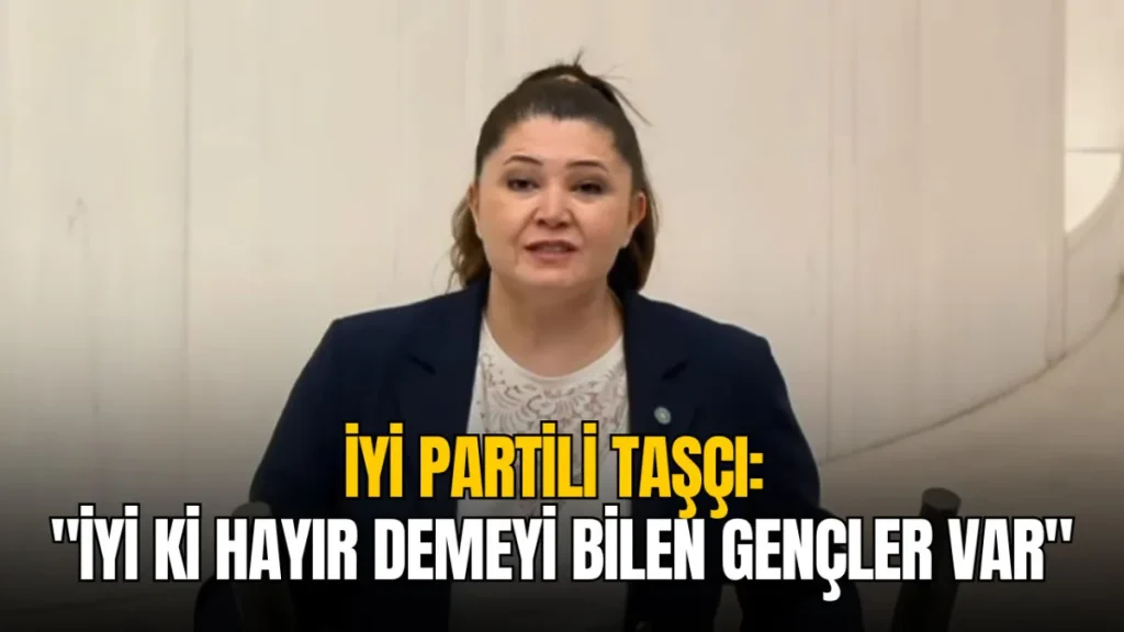 Tekirdağ haberleri - İYİ Partili Selcan Taşçı: "İyi ki hayır demeyi bilen gençler var"