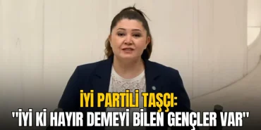 İYİ Partili Selcan Taşçı: "İyi ki hayır demeyi bilen gençler var" 17 Tekirdağ haberleri - İYİ Partili Selcan Taşçı: "İyi ki hayır demeyi bilen gençler var"