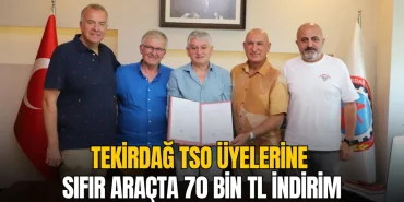 Tekirdağ TSO üyelerine sıfır araçta 70 bin TL indirim 10 Tekirdağ haberleri - Tekirdağ TSO üyelerine sıfır araçta 70 bin TL indirim