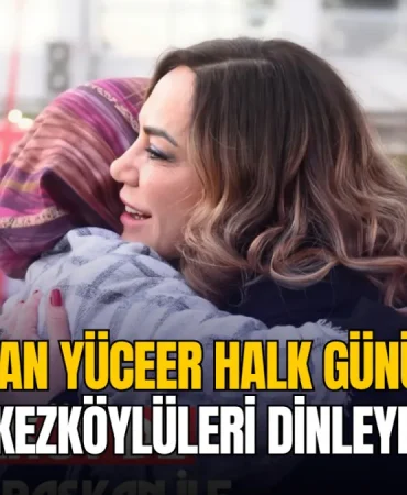 Candan Yüceer Çerkezköy'de vatandaşlarla buluşacak