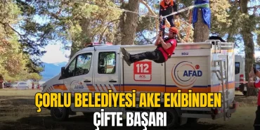 Çorlu Belediyesi AKE ekibinden çifte başarı 17 Çorlu Belediyesi AKE ekibinden çifte başarı