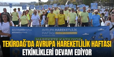 Tekirdağ'da Avrupa Hareketlilik Haftası etkinlikleri devam ediyor 22 Tekirdağ'da Avrupa Hareketlilik Haftası etkinlikleri devam ediyor