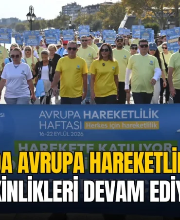 Tekirdağ'da Avrupa Hareketlilik Haftası etkinlikleri devam ediyor